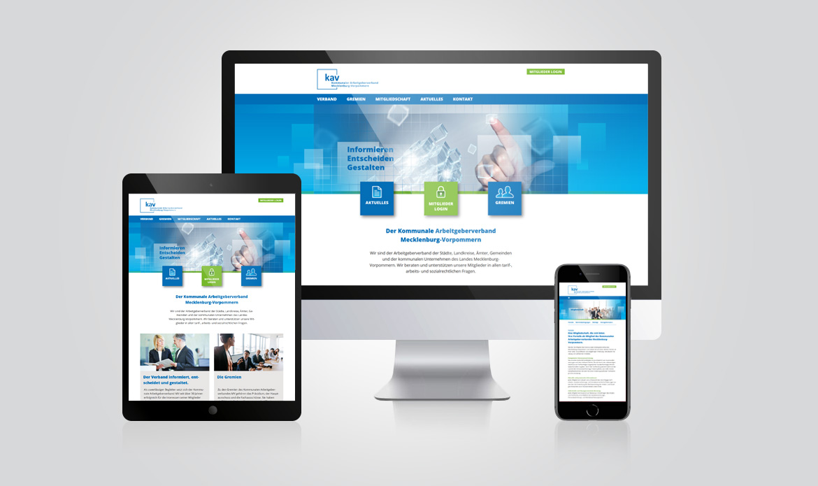 Responsive Website | Konzeption und Gestaltung